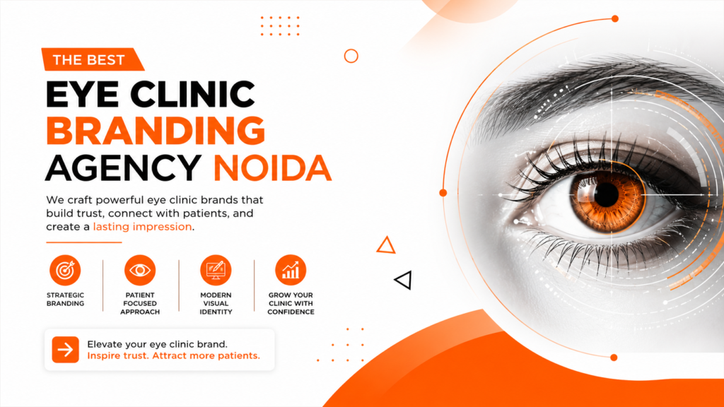 Eye clinic branding agency ad
