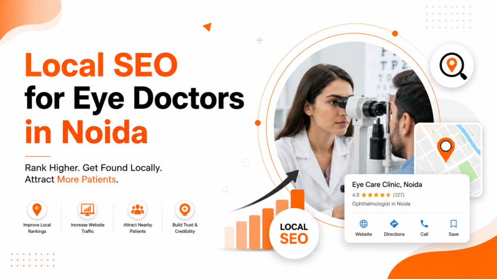 Local SEO for eye doctors in Noida