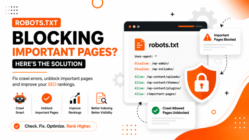 Robots.txt Blocking Important Pages Here’s the Solution