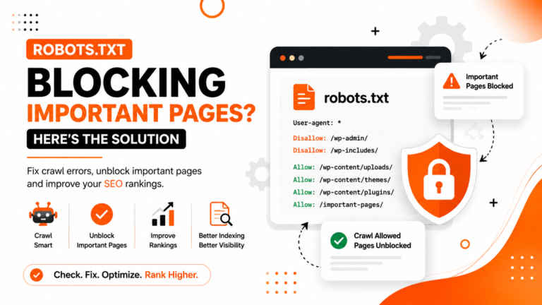 Robots.txt Blocking Important Pages Here’s the Solution