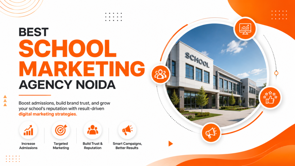 School marketing agency promotional design