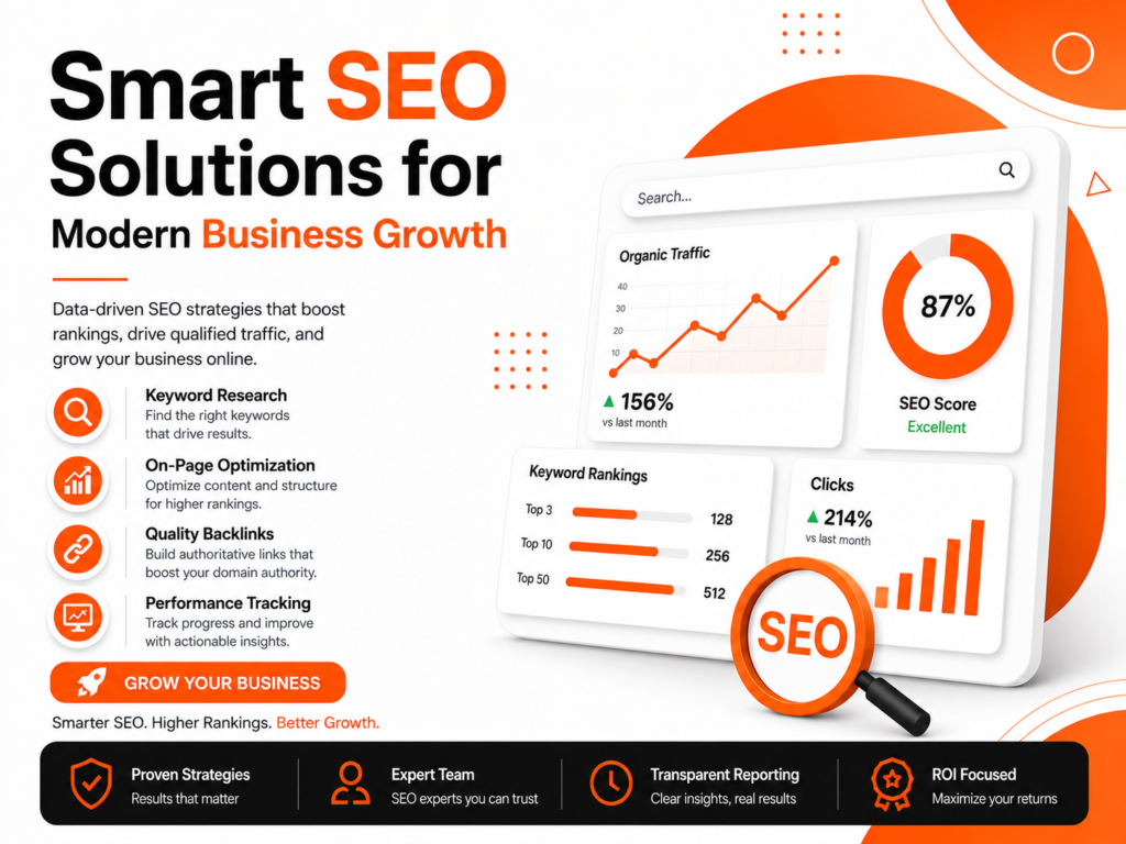 Smart SEO solutions for business growth