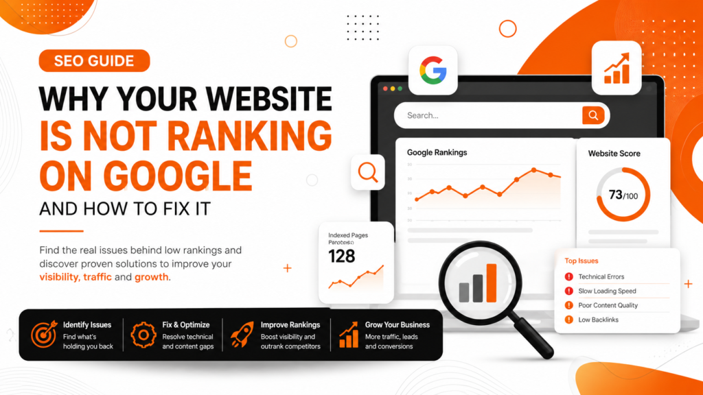 Why Your Website Is Not Ranking on Google and How to Fix It